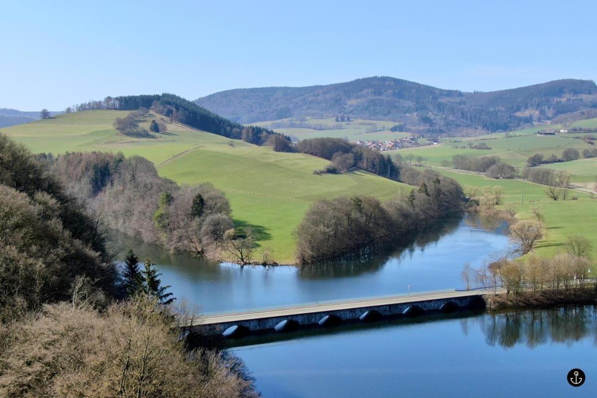 Sonnenweg 36 Lakeview House Tuerkis Diemelsee Heringhausen Esterno foto